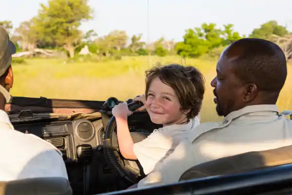 A Family Enjoying an African Tour With Familia Safari Family Travel Theme Package